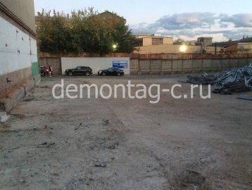 Демонтаж кирпичного строения 150 m2